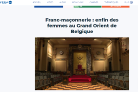 « ENFIN » DES FEMMES AU GRAND ORIENT DE BELGIQUE