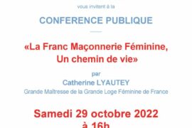 FRANC-MACONNERIE FEMININE, UN CHEMIN DE VIE | GLFF