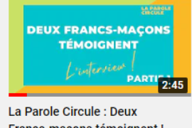 2 FRANCS-MACONS TEMOIGNENT – INTERVIEW INTERGENERATIONNELLE | GLDF