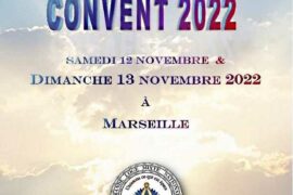 CONVENT 2022 DE LA GRANDE LOGE MIXTE NATIONALE