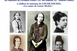 CELEBRATION DE LA MEMOIRE DE LOUISE MICHEL – 1er MAI 2023