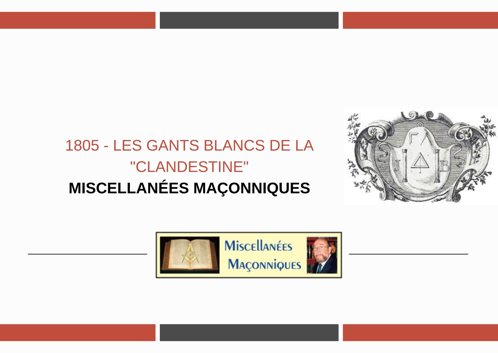 LES GANTS BLANCS DE LA CLANDESTINE -  - Franc