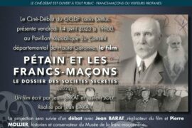 FILM « PETAIN ET LES FRANCS-MACONS »