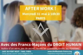 AFTER WORK MAÇONNIQUE À PARIS