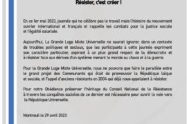 1° mMAI – JOURNÉE INTERNATIONALE DES TRAVAILLEURS – GLMU