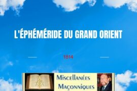 L’ÉPHÉMÉRIDE DU GRAND ORIENT