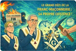 LE GRAND DEFI DE LA FRANC-MACONNERIE : SA PROPRE EXISTENCE !
