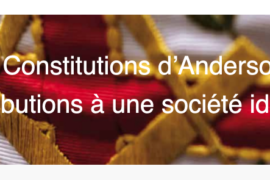 CONFÉRENCE GLNF – LES CONSTITUTIONS D’ANDERSON