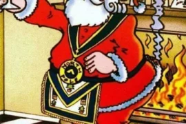 LE PÈRE NOËL EST UN FRANC MAÇON !