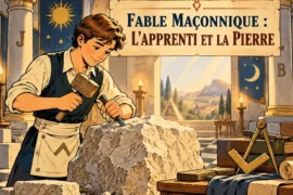 FABLE MACONNIQUE : L&rsquo;APPRENTI ET LA PIERRE
