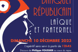 BANQUET REPUBLICAIN – LAÏQUE ET FRATERNEL