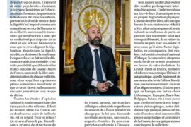 LE GRAND MAITRE DU GODF : « POUVOIR EMANCIPER NOTRE MORT » – MARIANNE