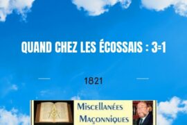 QUAND CHEZ LES ÉCOSSAIS : 3=1