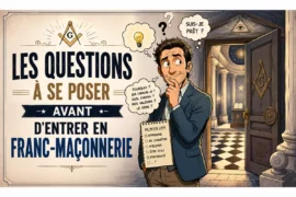 LES QUESTIONS À SE POSER AVANT D&rsquo;ENTRER EN FRANC-MAÇONNERIE