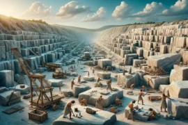 PIERRE BRUTE OU « MATERIAU GROSSIER »