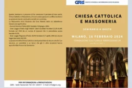 PRÉLATS ET FRANCS-MAÇONS SE RÉUNISSENT À MILAN