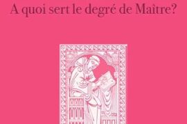 A QUOI SERT LE DEGRÉ DE MAÎTRE ? JEAN SCOT ERIGÈNE N° 03