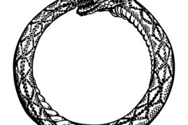 L’OUROBOROS, LE SERPENT QUI SE MORD LA QUEUE