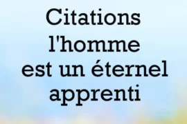 ÊTRE APPRENTI, C’EST NE RIEN SAVOIR