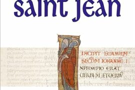 LE PROLOGUE DE SAINT JEAN – NOUVEAUTÉ DE PHILIPPE LANGLET