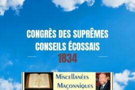 CONGRÈS DES SUPRÊMES CONSEILS ÉCOSSAIS