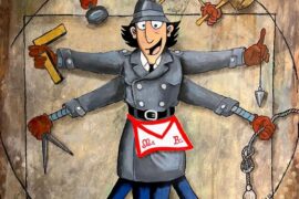 HUMOUR EN IMAGE : LE FRANC-MACON ECOSSAIS BIEN OUTILLE