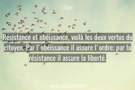 OBEÏSSANCE CONTRE LIBERTE