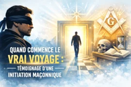 UNE HISTOIRE D’INITIATION QUAND COMMENCE LE VRAI VOYAGE : TÉMOIGNAGE D’UNE INITIATION MAÇONNIQUEUNE HISTOIRE D’INITIATION