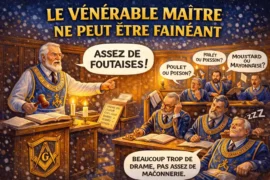 LE VÉNÉRABLE MAÎTRE MAÇON NE PEUT ÊTRE FAINÉANT