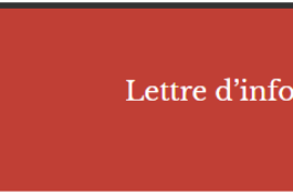 LETTRE D’INFORMATION N°45  DE LA GLMF