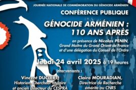 GENOCIDE ARMENIEN : 110 ANS APRES | GODF