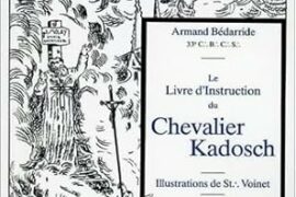 LE LIVRE D’INSTRUCTION DU CHEVALIER KADOSCH