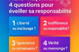 4 QUESTIONS INITIATIQUES POUR EVEILLER SA REPONSABILITE PERSONNELLE
