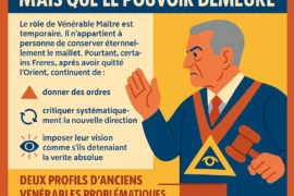 QUAND L’ANCIEN VENERABLE REFUSE DE LACHER LE MAILLET