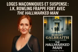 LOGES MAÇONNIQUES ET SUSPENSE : J.K. ROWLING FRAPPE FORT AVEC THE HALLMARKED MAN