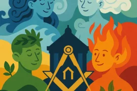 QUAND LES QUATRE ÉLÉMENTS ENSEIGNENT LA SAGESSE MAÇONNIQUE