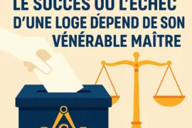 LE VOTE MACONNIQUE : SUCCES OU ECHEC DU VENERABLE MAÎTRE