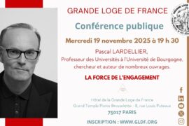 CONFÉRENCE PUBLIQUE : PASCAL LARDELLIER – « LA FORCE DE L’ENGAGEMENT »