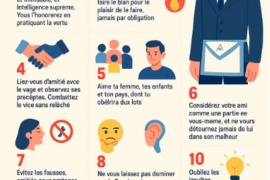 LES DOUZE COMMANDEMENTS MAÇONNIQUES : UNE SAGESSE UNIVERSELLE POUR LES HOMMES DE BONNE VOLONTÉ