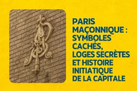 PARIS MAÇONNIQUE : SYMBOLES CACHÉS, LOGES SECRÈTES ET HISTOIRE INITIATIQUE DE LA CAPITALE