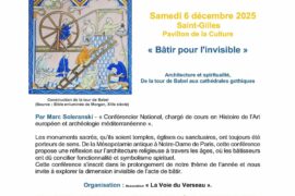 CONFÉRENCE : « BÂTIR POUR L’INVISIBLE » – ARCHITECTURE SACRÉE ET SPIRITUALITÉ