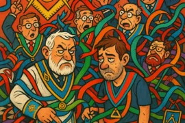 LA PESTE CORDONITEUSE – CHRONIQUE D’UN TEMPLE CONTAMINÉ