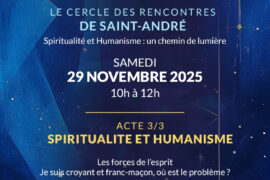 SPIRITUALITÉ ET HUMANISME | CERCLE DES RENCONTRES DE SAINT ANDRE