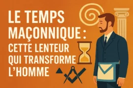 LE TEMPS MAÇONNIQUE : CETTE LENTEUR QUI TRANSFORME L’HOMME