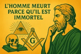 L’HOMME MEURT PARCE QU’IL EST IMMORTEL : LA LEÇON DE LA MORT EN LOGE MACONNIQUE