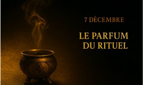 CALENDRIER DE L’AVENT MAÇONNIQUE – 7 DÉCEMBRE – LE PARFUM DU RITUEL