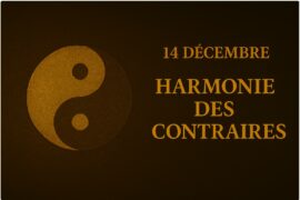 CALENDRIER DE L’AVENT MAÇONNIQUE – 14 DÉCEMBRE – HARMONIE DES CONTRAIRES