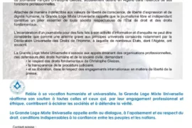 GLMU – SOUTIEN À CHRISTOPHE GLEIZES, JOURNALISTE EMPRISONNÉ EN ALGÉRIE