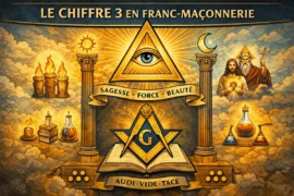 CHIFFRE 3 EN FRANC-MACONNERIE : SYMBOLISME & TRINITÉS