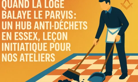 QUAND LA LOGE BALAYE LE PARVIS : UN HUB ANTI-DÉCHETS EN ESSEX, LEÇON INITIATIQUE POUR NOS ATELIERS